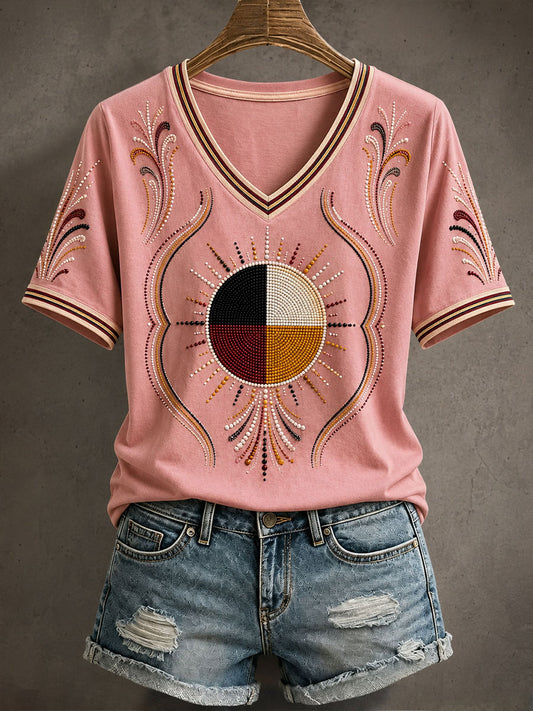 Women's Indigenous Art T-Shirt