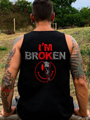Men's I'm Ok I'm Broken Racket Vest