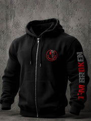 Men's I'm Ok I'm Broken Zip-Up Hoodie