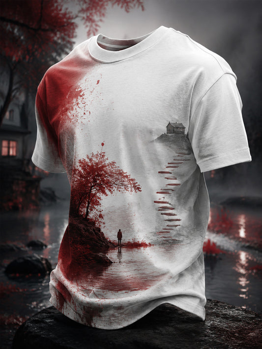 Men's R.I.P Higashino Keigo Commemorative short sleeves t-shirt