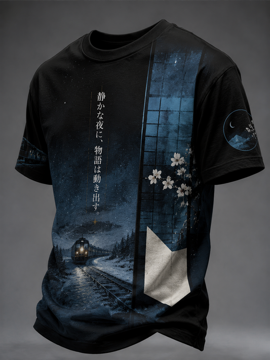 Men's R.I.P Higashino Keigo Commemorative short sleeves t-shirt