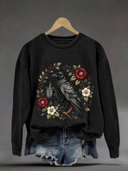 Women’s 'Is He Dead Yet' Printed Casual Sweatshirt