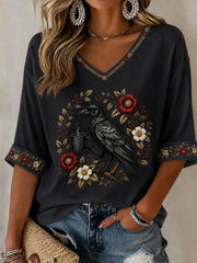 Women’s 'Is He Dead Yet' Printed Casual T-Shirt