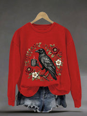 Women’s 'Is He Dead Yet' Printed Casual Sweatshirt
