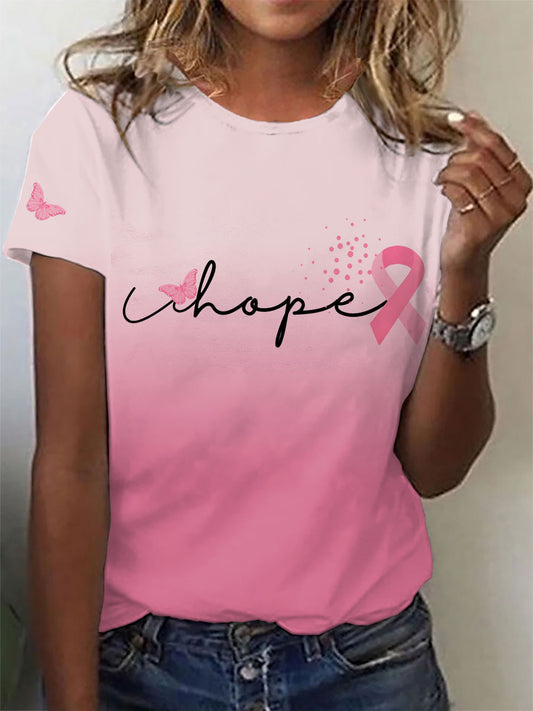 Women's Breast Cancer Hope T-shirts