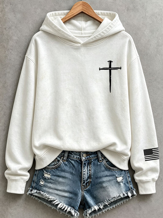 Women's Faith Cross Hoodie