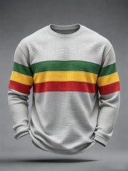 Men's Reggae Inspired  Waffle Top