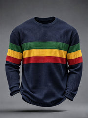 Men's Reggae Inspired  Waffle Top