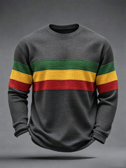 Men's Reggae Inspired  Waffle Top