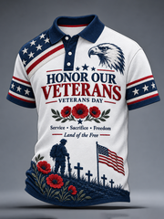 Men's U.S. Veterans Day Printed polo shirt