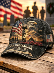 Unisex U.S. Veterans Day Printed Hat