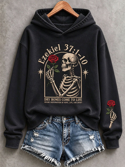 Women's Dry Bones Come To Life Hoodie