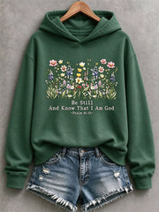 Women's Be Still And Know That I Am God Hoodie
