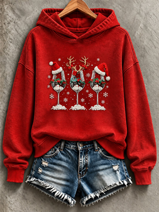 Women's Christmas Print Sweatshirt