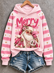 Women's Pink Christmas Hoodies